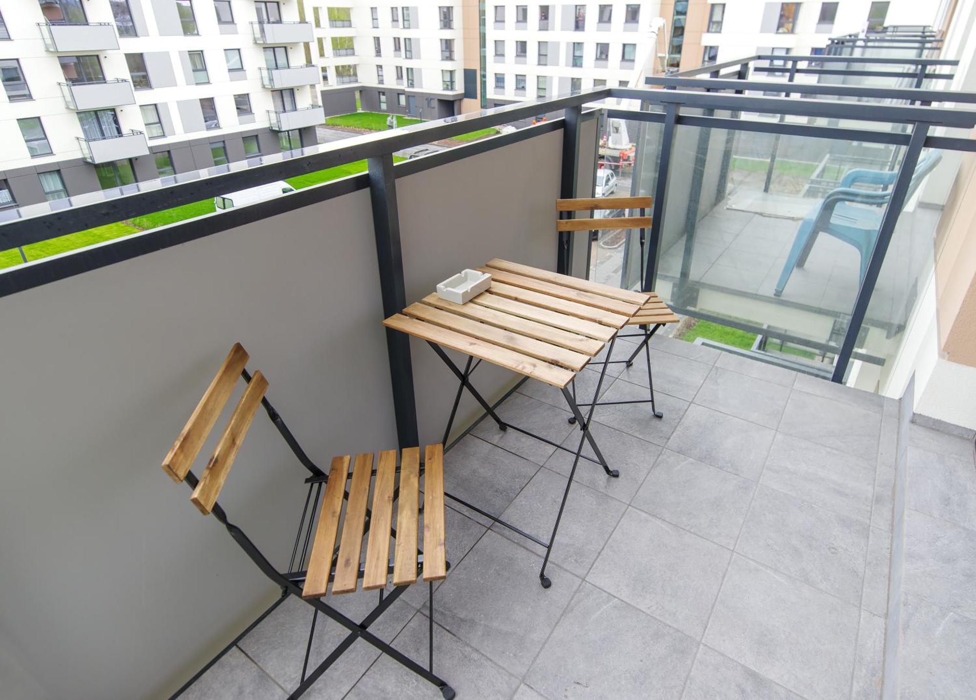 Sea And City Apartments With Balcony By Rentujemy กดัญสก์ ภายนอก รูปภาพ